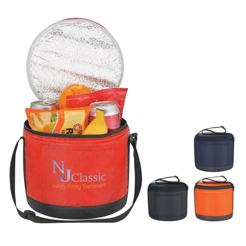 Custom Printed Cans-To-Go Round Cooler Bag — view 7