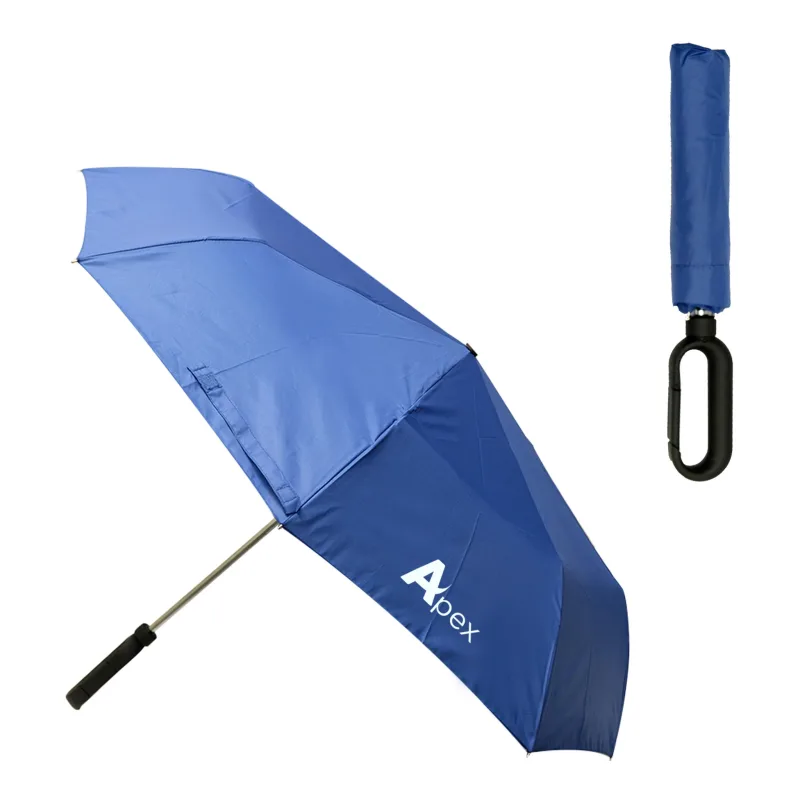 CAPTAIN GRIP CARABINER HANDLE FOLDING UMBRELLA — view 3