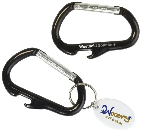 Customized Carabiner Bottle Opener