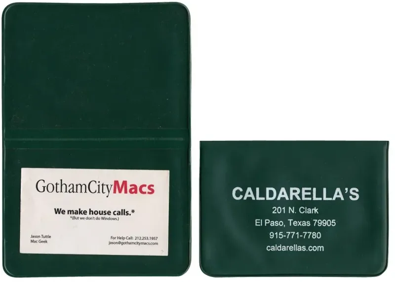 Customized 2-Pocket Card Case — view 4