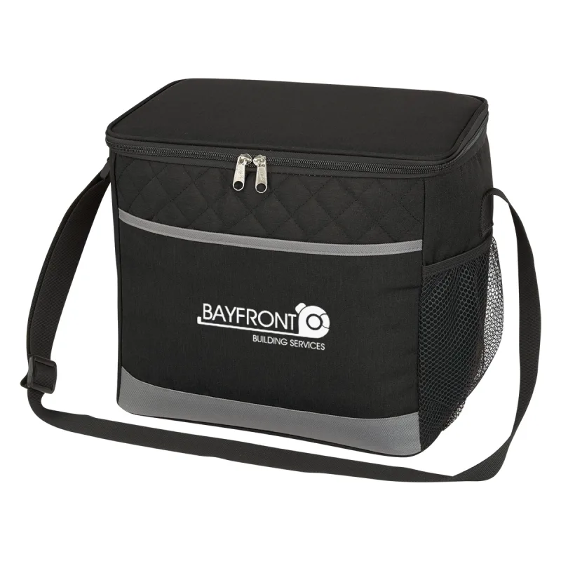 Customized Carter Quilted Cooler Bag — view 2