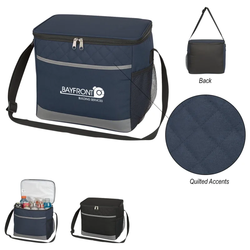 Customized Carter Quilted Cooler Bag — view 5