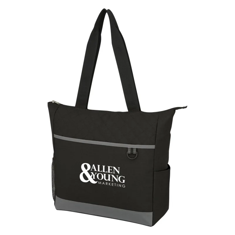 Logo Carter Quilted Tote Bag — view 2