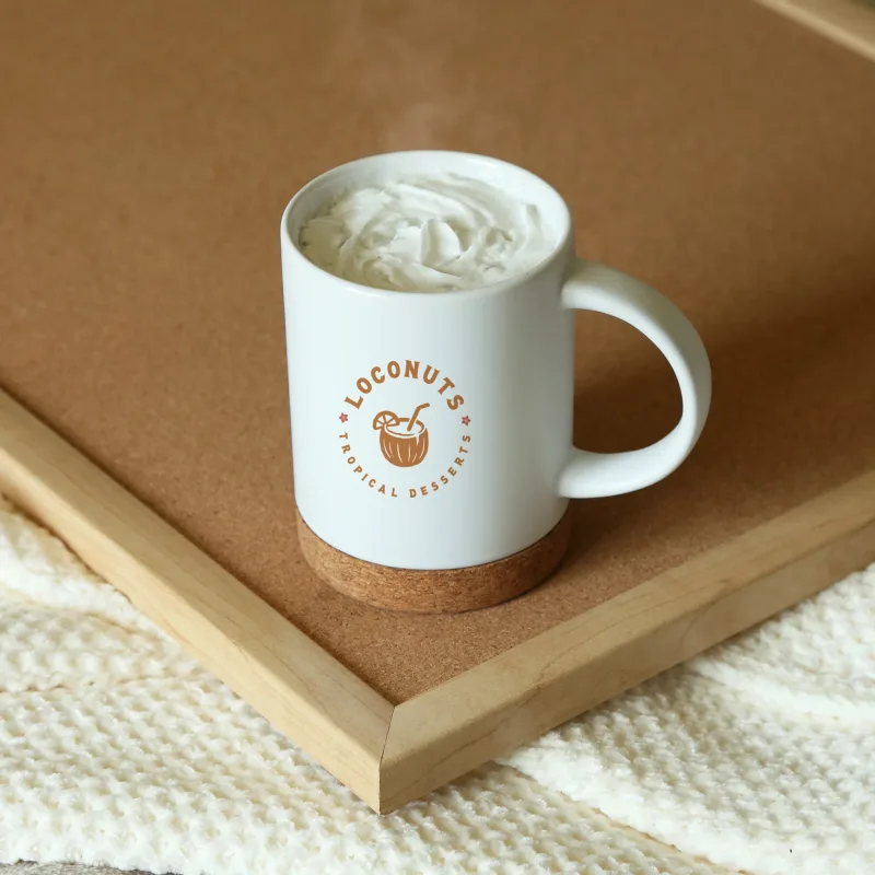 Caspian Ceramic Cork Mug 400 Ml. (13.5 Fl. Oz.) — view 2