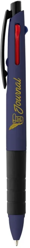 Custom Cerberus Trio Multi-Ink Softy Pen (Personalized Logo Print) — view 2