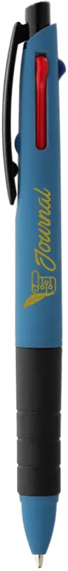 Custom Cerberus Trio Multi-Ink Softy Pen (Personalized Logo Print) — view 3