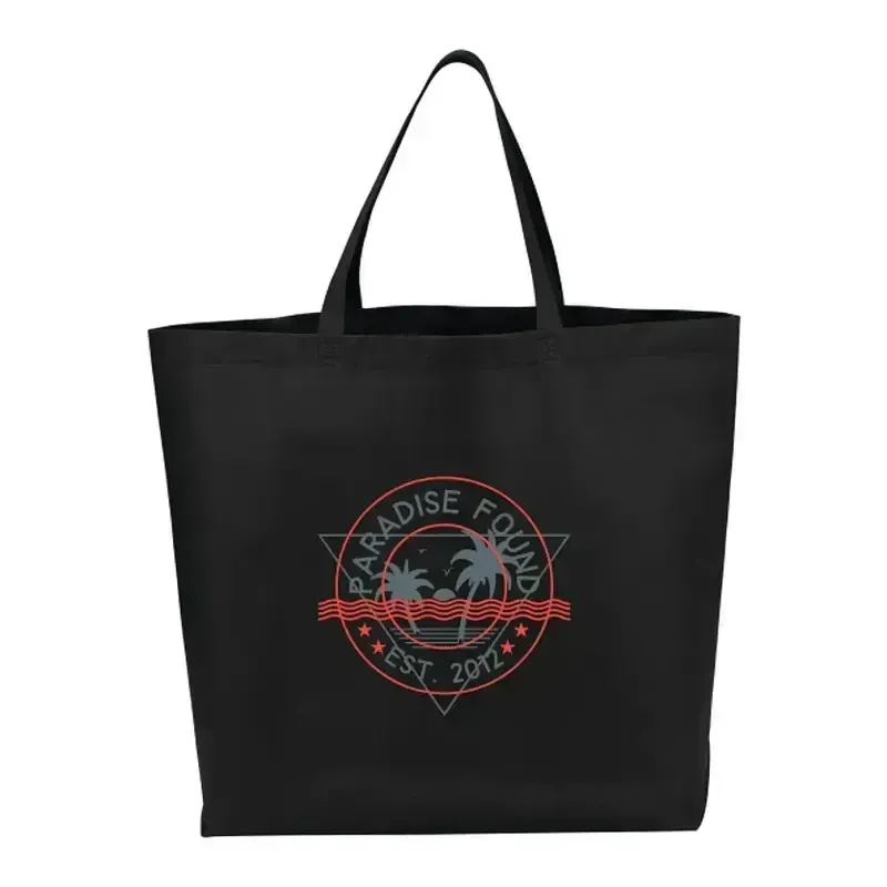 Custom Oversized Shopper Tote - Recyclable & Reusable