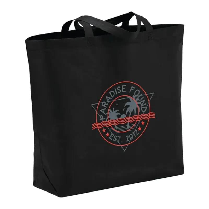 Custom Oversized Shopper Tote - Recyclable & Reusable — view 4
