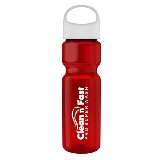 Champ Bottle with Oval Crest Lid - 28 oz. — view 10