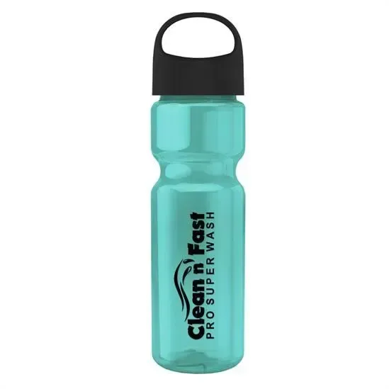 Champ Bottle with Oval Crest Lid - 28 oz. — view 5