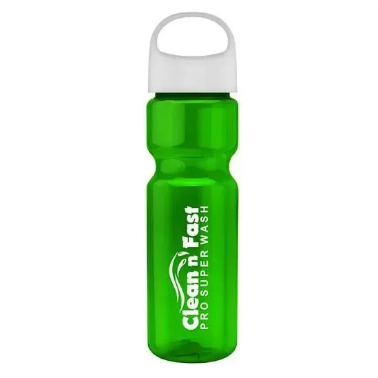 Champ Bottle with Oval Crest Lid - 28 oz. — view 6