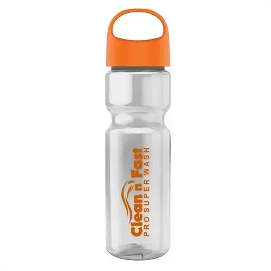 Champ Bottle with Oval Crest Lid - 28 oz. — view 8