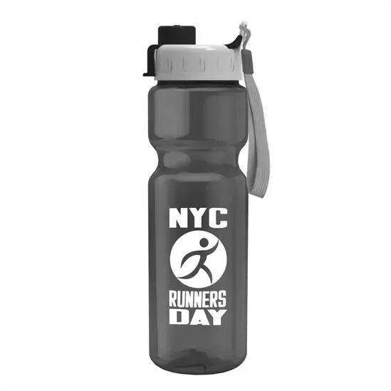 Custom Logo 28 oz. Transparent Bottle