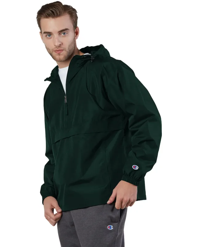 Champion Adult Packable Anorak Quarter-Zip Jacket — view 15
