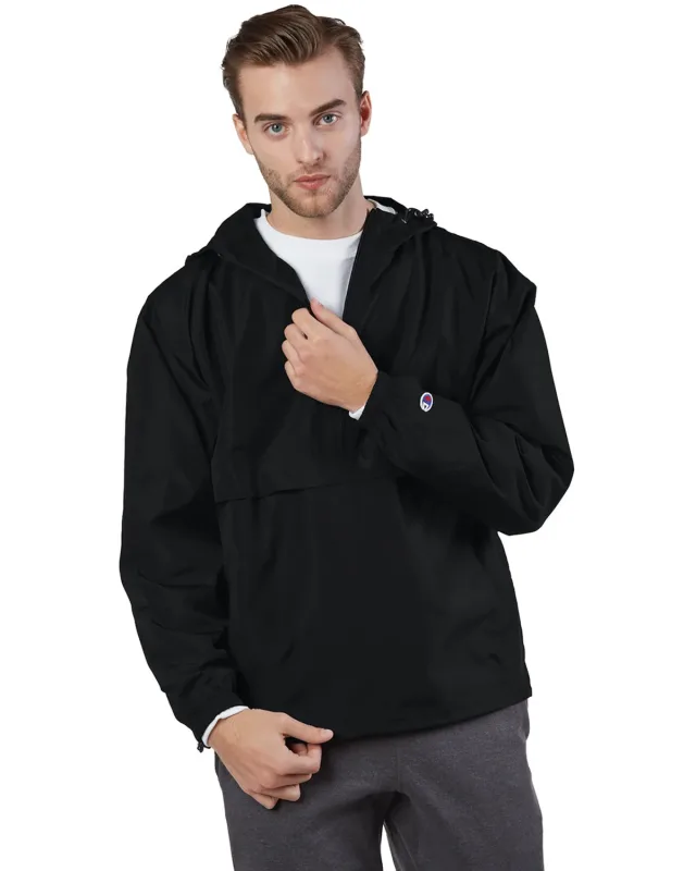 Champion Adult Packable Anorak Quarter-Zip Jacket — view 23