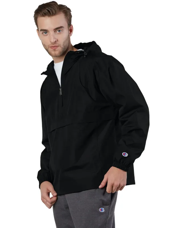 Champion Adult Packable Anorak Quarter-Zip Jacket — view 24