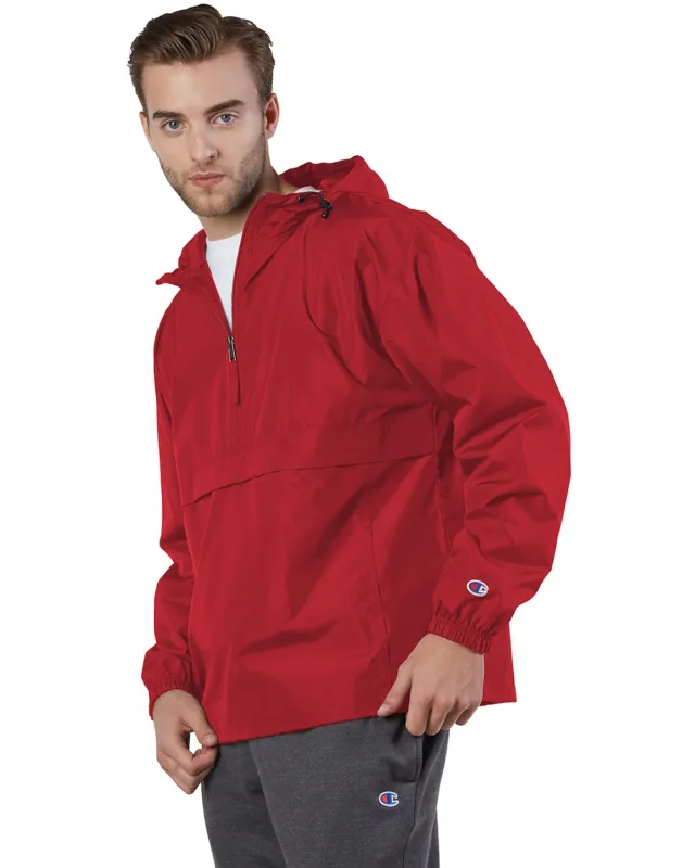 Champion Adult Packable Anorak Quarter-Zip Jacket — view 29