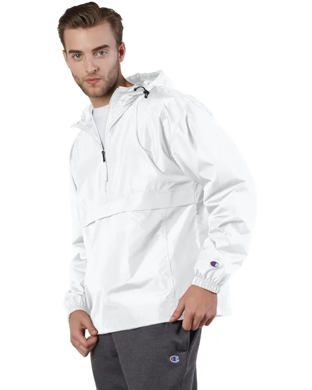 Champion Adult Packable Anorak Quarter-Zip Jacket — view 3