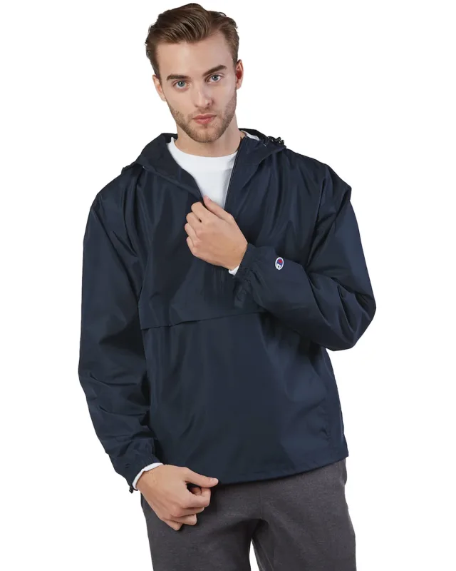 Champion Adult Packable Anorak Quarter-Zip Jacket — view 38