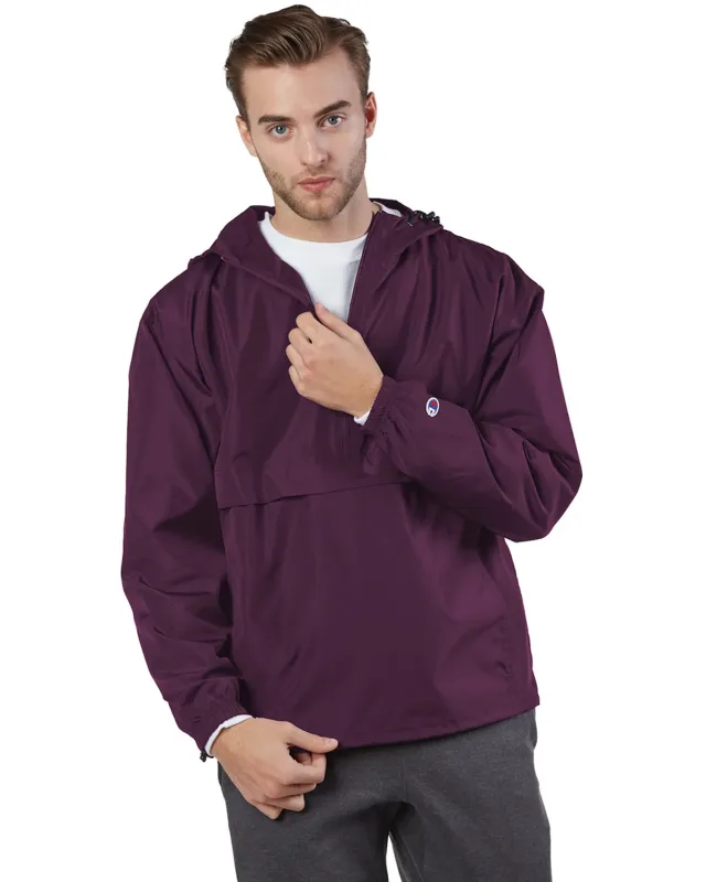 Champion Adult Packable Anorak Quarter-Zip Jacket — view 47