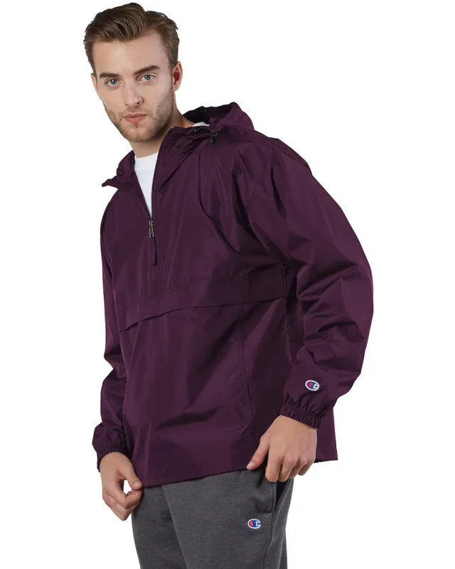 Champion Adult Packable Anorak Quarter-Zip Jacket — view 48