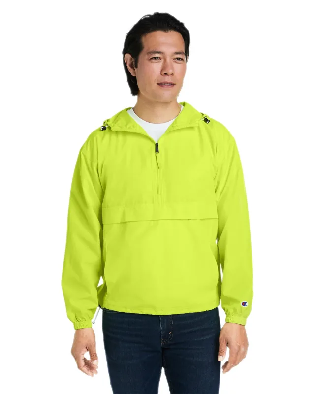 Champion Adult Packable Anorak Quarter-Zip Jacket — view 49
