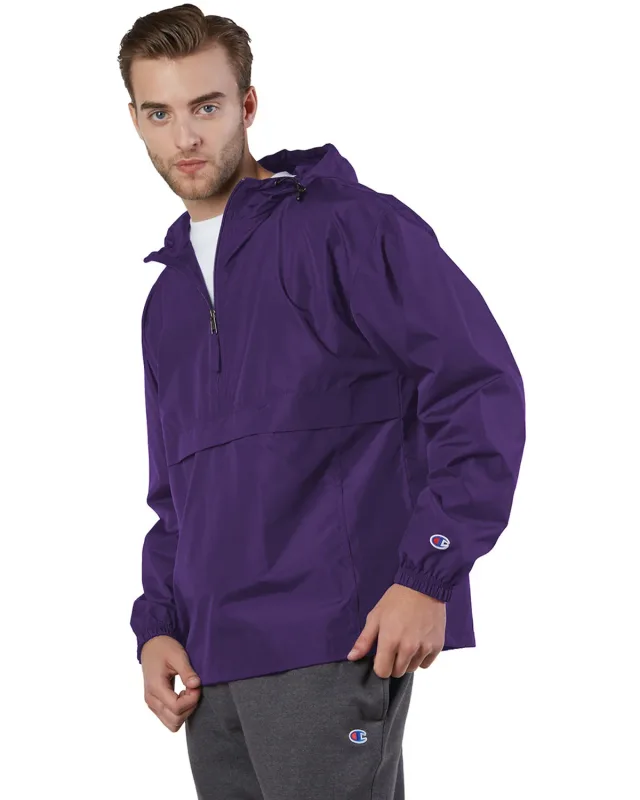 Champion Adult Packable Anorak Quarter-Zip Jacket — view 52