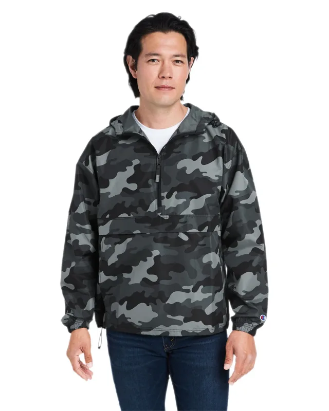 Champion Adult Packable Anorak Quarter-Zip Jacket — view 53