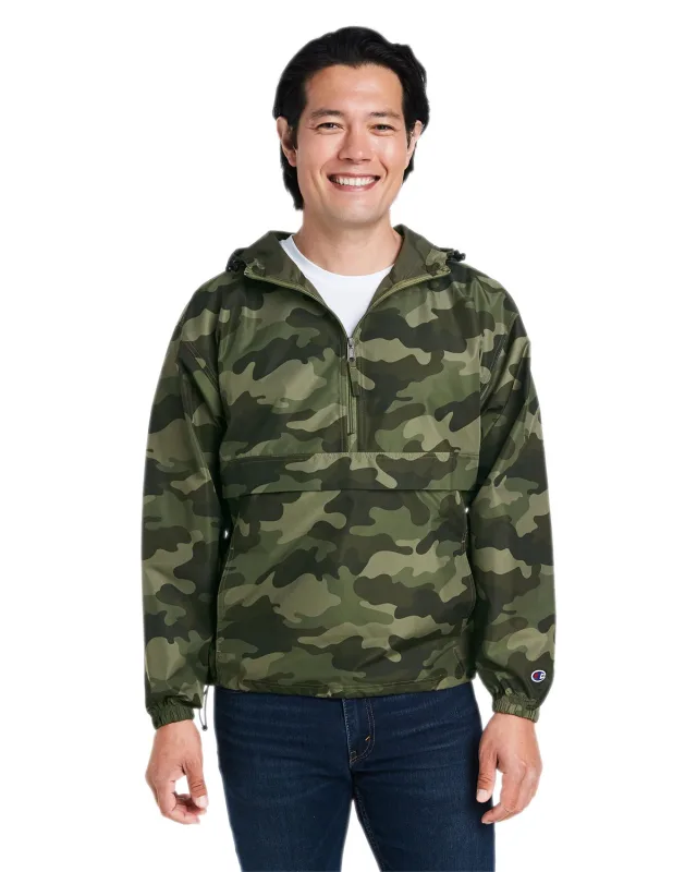 Champion Adult Packable Anorak Quarter-Zip Jacket — view 54