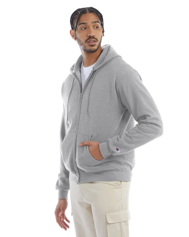 Champion Adult Powerblend® Full-Zip Hooded Sweatshirt — view 17