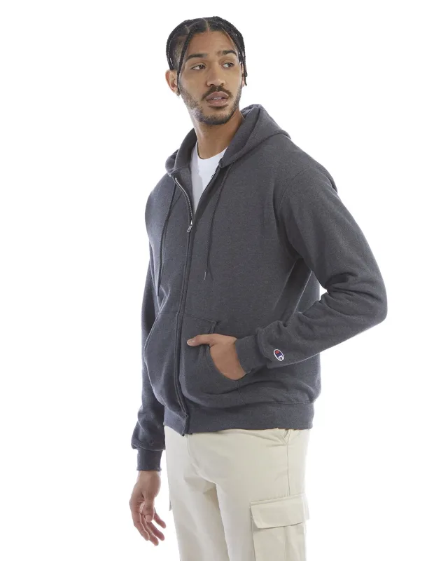 Champion Adult Powerblend® Full-Zip Hooded Sweatshirt — view 23