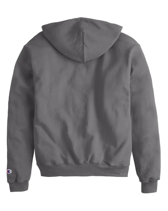Champion Adult Powerblend® Full-Zip Hooded Sweatshirt — view 3