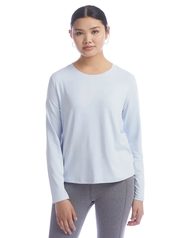 Champion Ladies' Cutout Long Sleeve T-Shirt — view 13