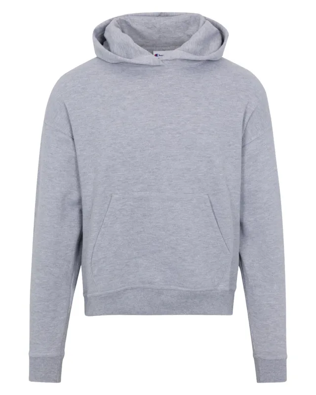 Champion Ladies' PowerBlend Relaxed Hooded Sweatshirt — view 10