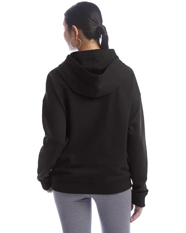 Champion Ladies' PowerBlend Relaxed Hooded Sweatshirt — view 13