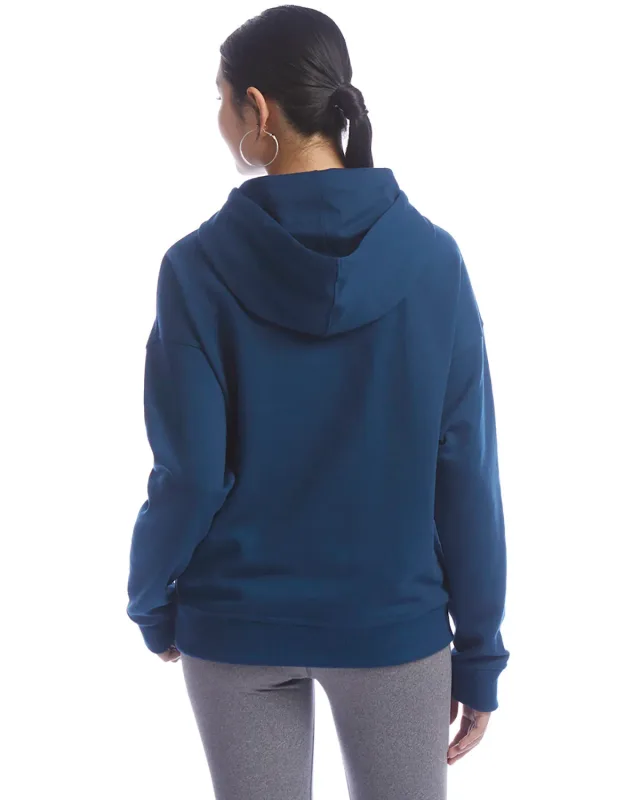 Champion Ladies' PowerBlend Relaxed Hooded Sweatshirt — view 23