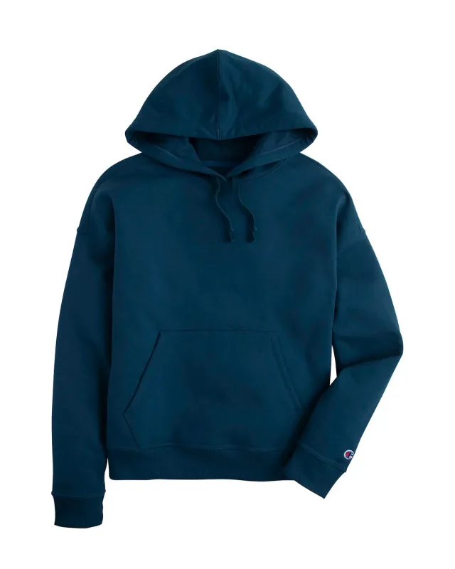Champion Ladies' PowerBlend Relaxed Hooded Sweatshirt — view 25