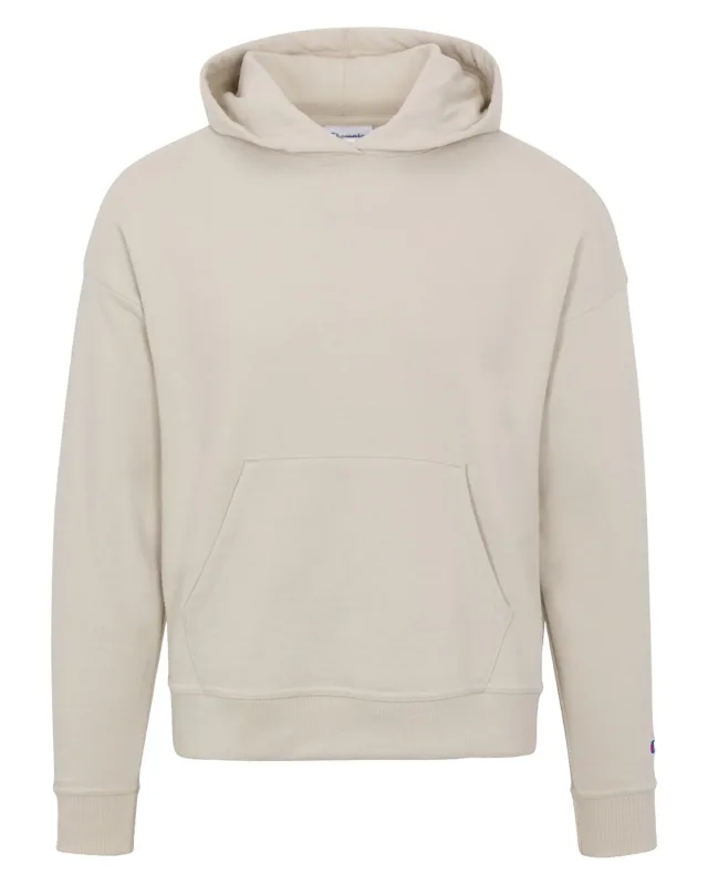 Champion Ladies' PowerBlend Relaxed Hooded Sweatshirt — view 4