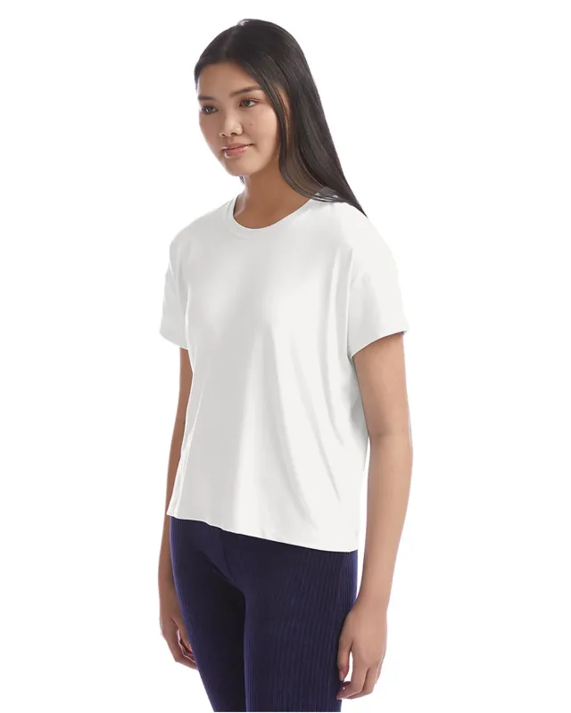 Champion Ladies' Relaxed Essential T-Shirt — view 3