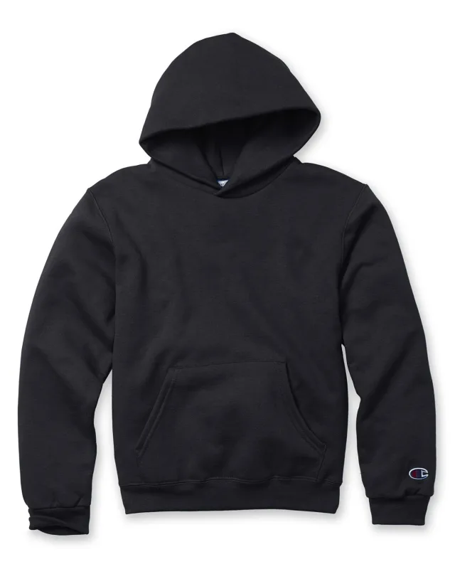 Champion Youth Powerblend® Pullover Hooded Sweatshirt — view 14