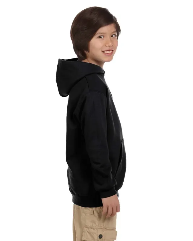 Champion Youth Powerblend® Pullover Hooded Sweatshirt — view 17