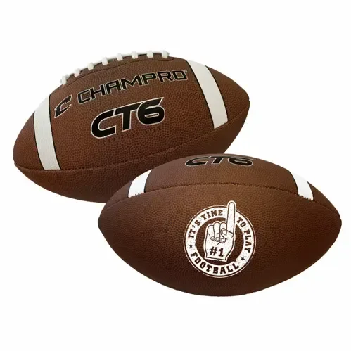 ChamPro Full Size Footballs (14") — view 4