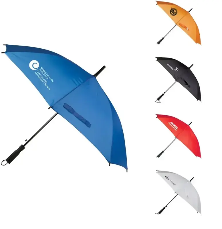 "Autorise 30" Promotional Umbrella with Handle Strap"