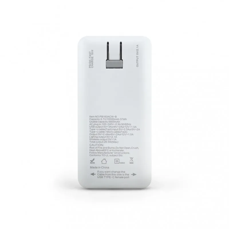 Chi-Charge Pro 10,000 mAh Power Bank — view 3
