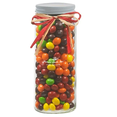 Chic Glass Mason Jar with Raffia Bow — view 12