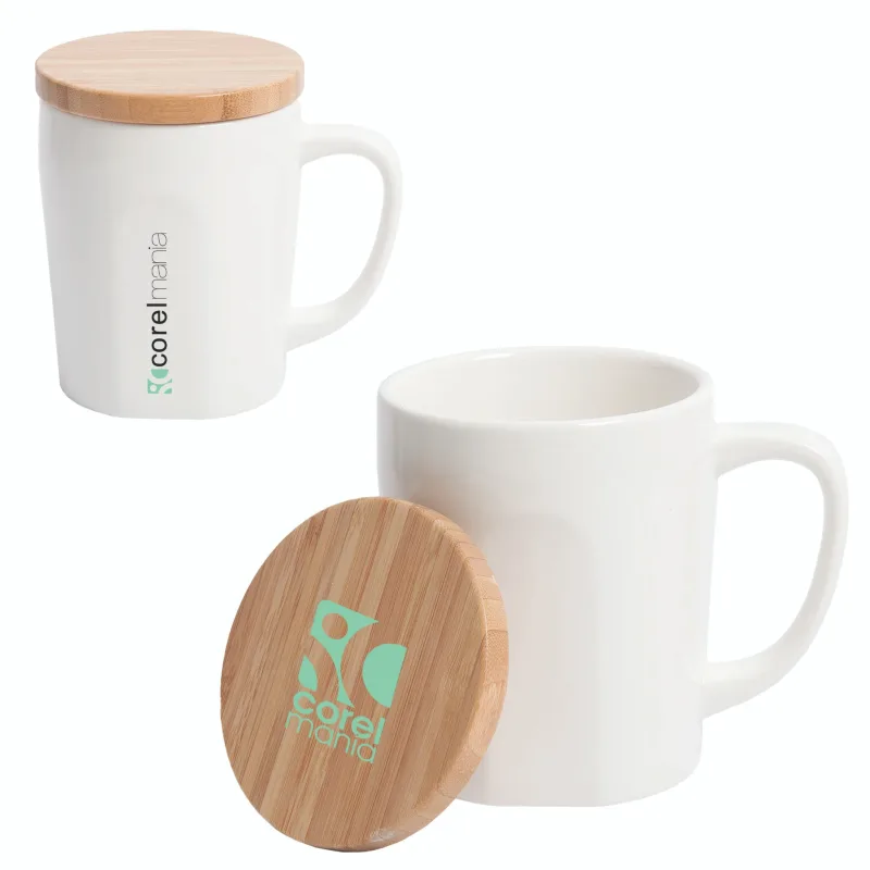 Chic Mug With Bamboo Lid — view 2
