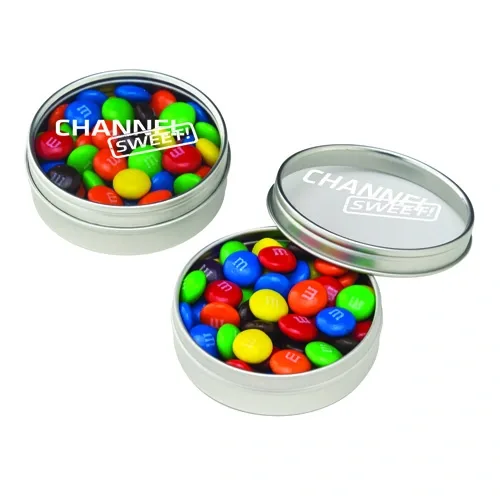 Chic Round Window Tin Storage Jar — view 6