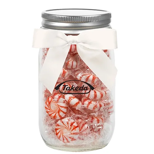 Chic Satin Bow Glass Mason Jar (16 oz) — view 13