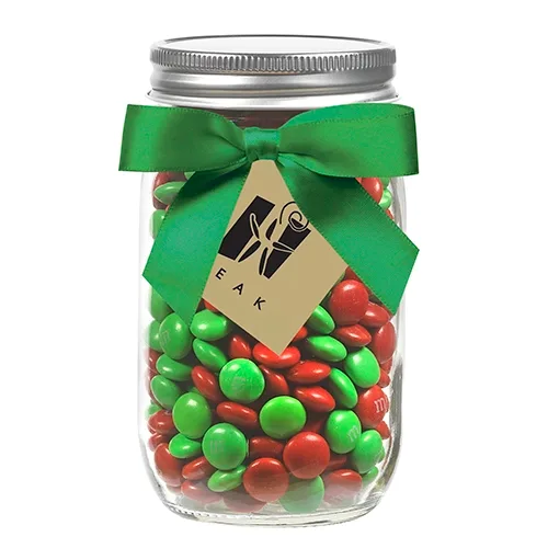 Chic Satin Bow Glass Mason Jar (16 oz) — view 9