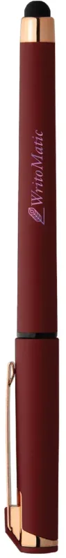 Custom Rose Gold Plastic Pen - Colorjet — view 4